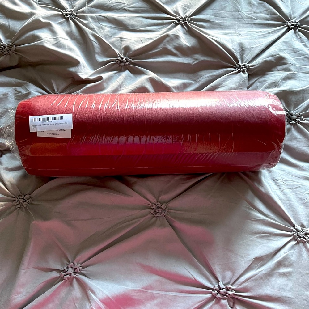 Brand new red office floor mat!